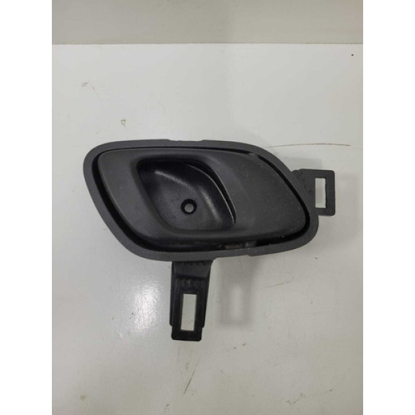 Maçaneta Interna Dianteira Direita Renault Kwid Zen 2019 Preto Dianteira