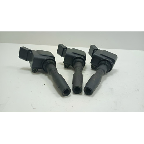 Jogo 3 Supressores Bobina Audi A3 1.4 Tsi 2013 2014 Preto