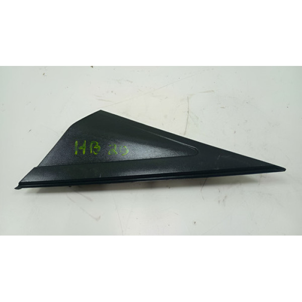 Moldura Externa Retrovisor Esquerdo Hyundai Hb20 2013 Á 2015 Preto