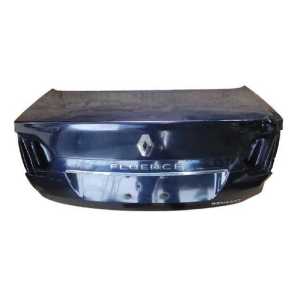 Tampa Traseira Renault Fluence 2013 Azul