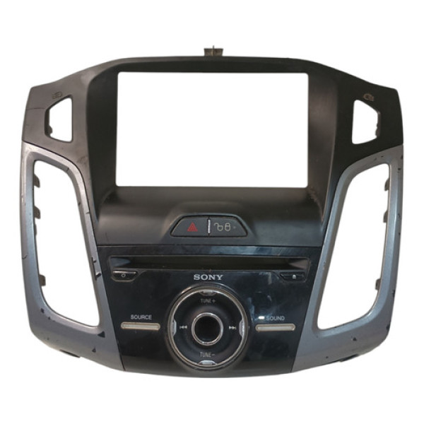 Moldura Comando Rádio Multimídia Ford Focus 2014 2015 2016