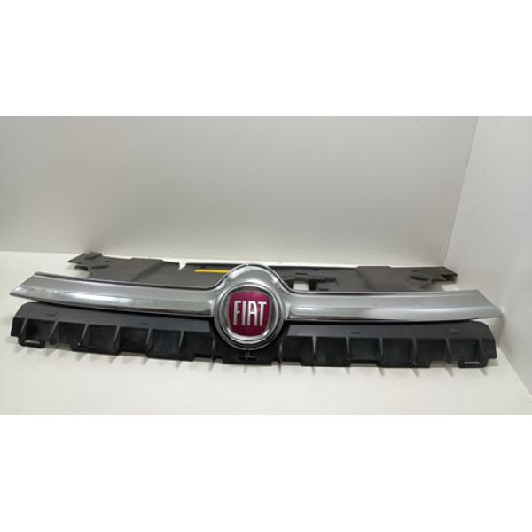 Grade Frontal Fiat Toro 2016 2017 2018 2019 2020 Original Prateado Brilhante