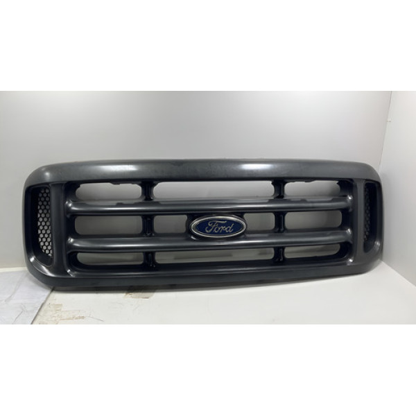 Grade Dianteira Ford F250 1998/2005 Original Preto Brilhante