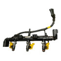 Flauta Combustível Com Bicos Fiat Argo 1.0 3cc