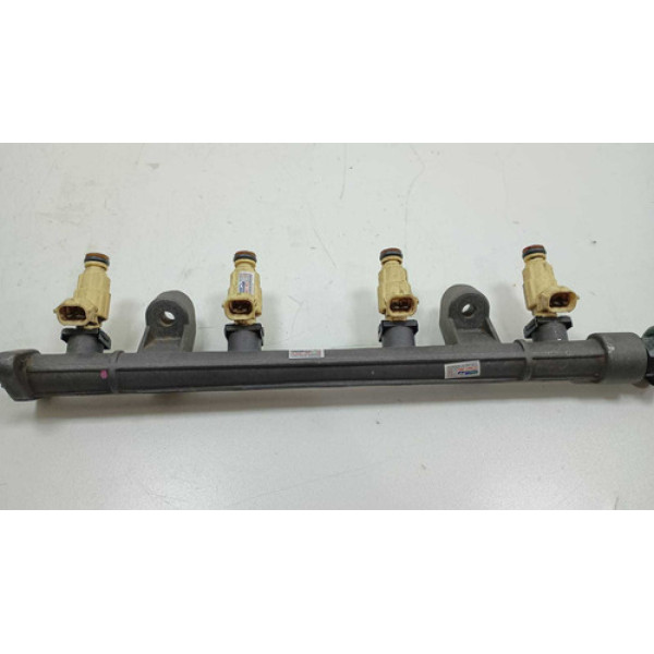 Flauta Combustível Com Bicos Hyundai Santa Fé 2.7