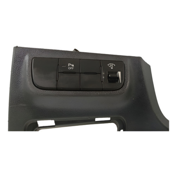 Moldura Painel Inf  Veloster 2012 Cinza-escuro