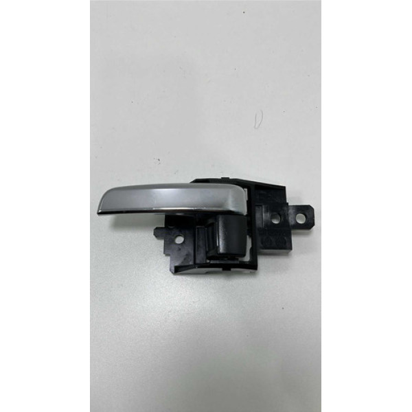 Maçaneta Interna Traseira Esquerda Mitsubish Asx 2011/2015 Prateado Dianteira/traseira