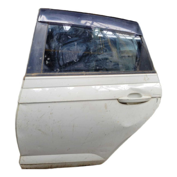 Porta Traseira Esquerda Volkswagen Polo Msi 2018 Branco Traseira Esquerda Branca