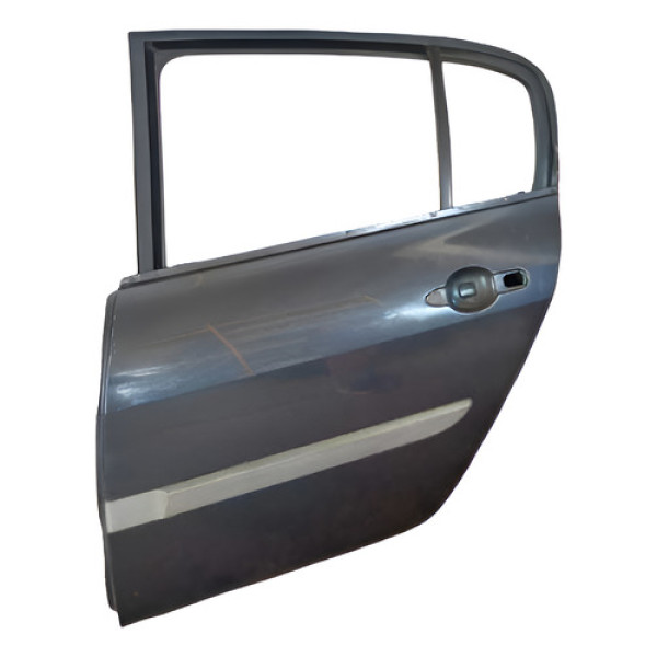 Porta Traseira Esquerda Renault Megane Sd Dyn 1.6 2006 Traseira Esquerdo Azul