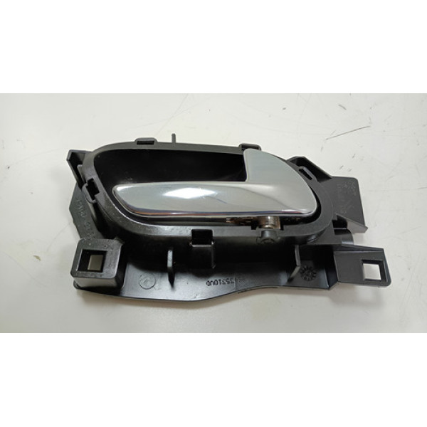 Maçaneta Interna Dianteir Direita Citroen C4 Pallas 2.0 2011 Prateada Dianteira