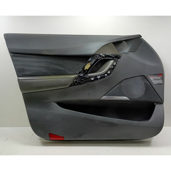 Acabamento Porta Dianteira Esquerda Citroen Ds5 1.6 Thp 2015 Preto
