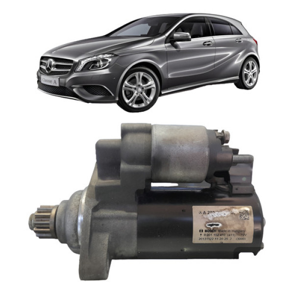 Motor De Partida Arranque Mercedes A200 1.6 Turbo 2013 2014