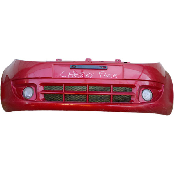 Parachoque Dianteiro Chery Face 2011 2012 2013 2014 2015 Vermelho
