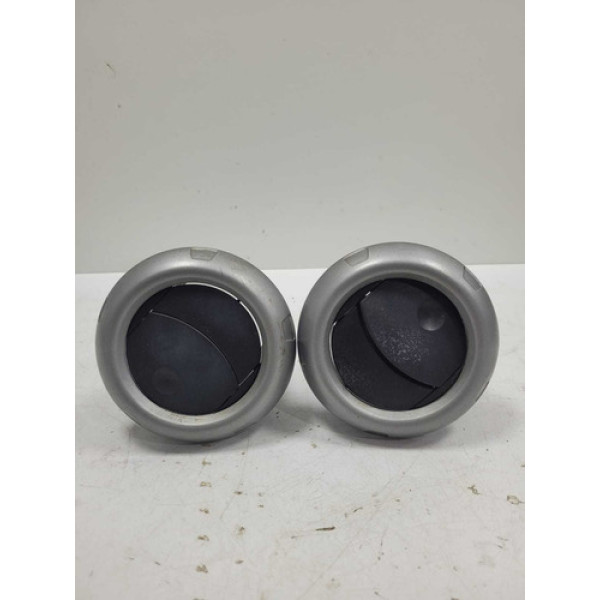 2 Difusor Saida Ar Prata Ford Fiesta 2008