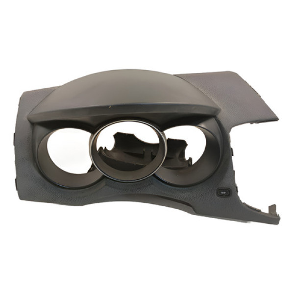 Moldura Painel Instrumentos Kia Cerato 2008 2009 2010 2011 Cinza-escuro
