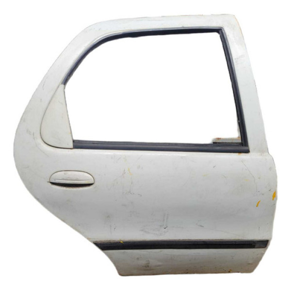 Porta Traseira Direita Fiat Palio 1998 Traseira Direita Branca