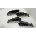 Jogo 4 Maçanetas Interna Chevrolet Cruze 2013 2014 2015 2016 Prateado Dianteira/traseira