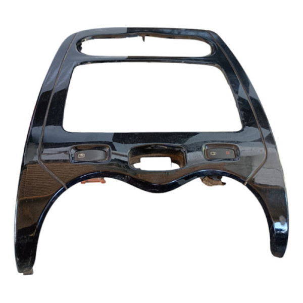 Moldura  2 Din Renault Sandero 2012 Até 2014 Cor Preto