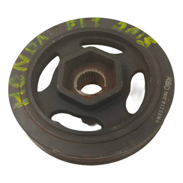 Polia Do Virabrequim Honda Fit 1.5 2015 Á 2017 (usado)