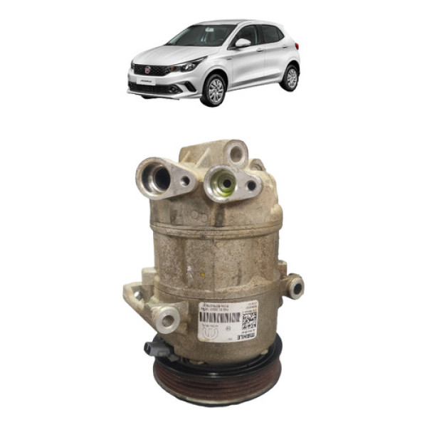 Compressor Do Ar Condicionado Fiat Argo Cronos 1.0 3c 2021