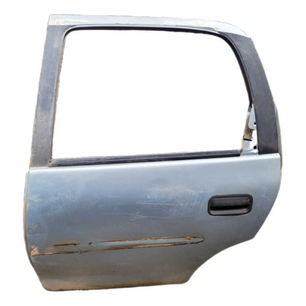 Porta Traseira Esquerda Chevrolet Corsa 1998 Hatch Traseira Esquerda Prata