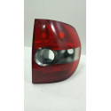 Lanterna Traseira Direita Volkswagen Polo Hatch 2003 Á 2007 Direito/passageiro Vermelho