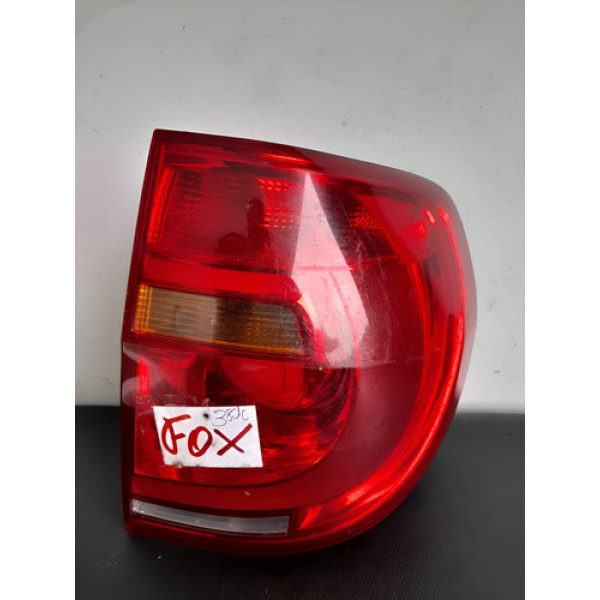 Lanterna Traseira Fox 10/14 Original Ré Cristal Com Circuito Direito Bicolor