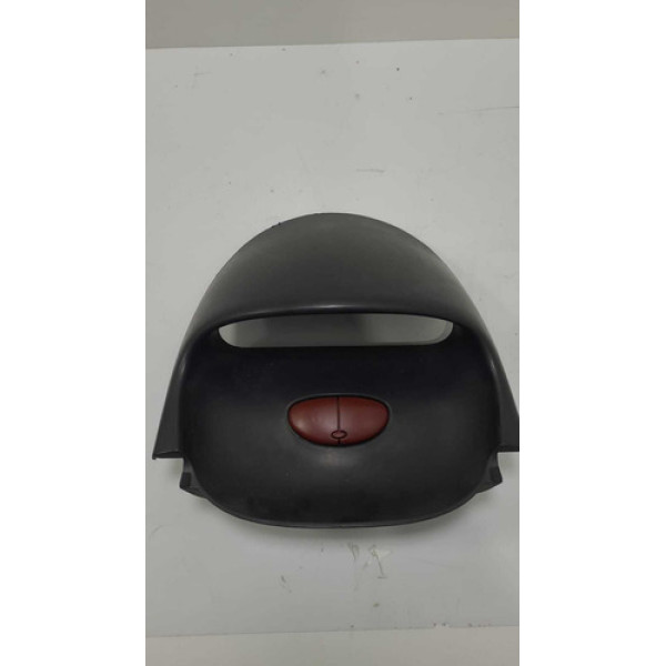 Moldura Botão Pisca Alerta Peugeot 206 2006 Preto