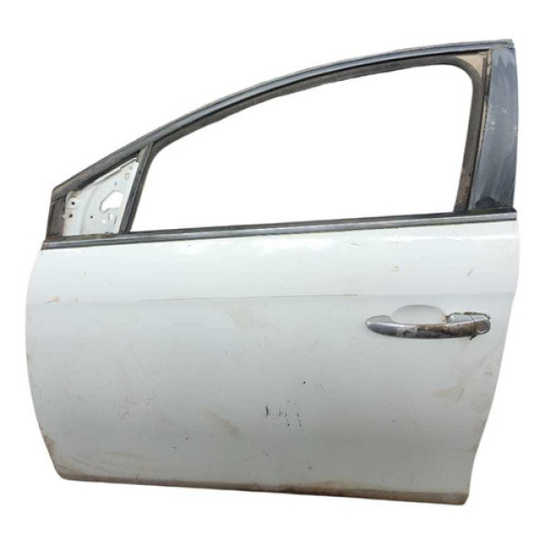 Porta Dianteira Esquerda Fiat Bravo 2014 A 2016 Dianteira Esquerda Branco