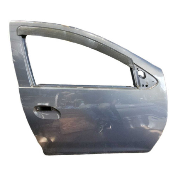Porta Dianteira Direita Renault Sandero 2015 Dianteira Direita Azul