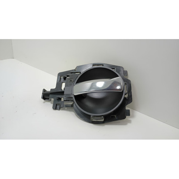 Maçaneta Interna Cromada Citroen C3 2011 Prateado Dianteira/traseira