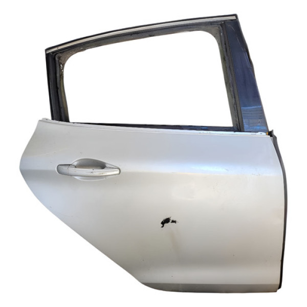 Porta Traseira Direita Peugeot 208 2016 Traseira Esquerda Prata