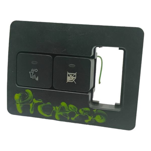 Moldura Botão Trava Da Porta Citröen C3 Aircross 2012 A 2019