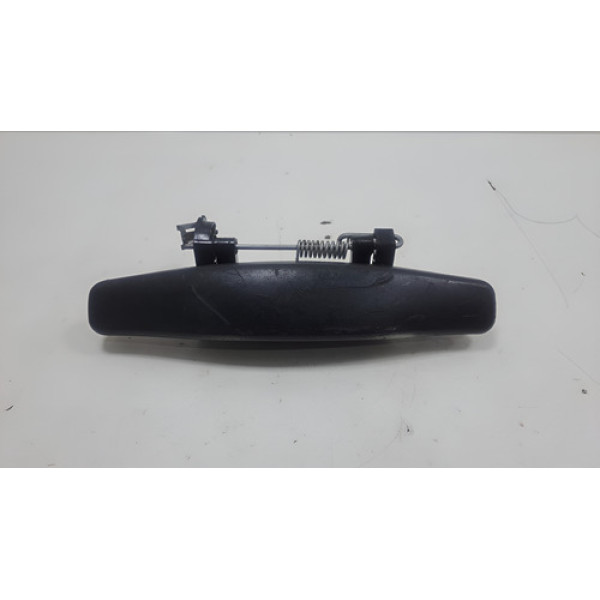 Maçaneta Porta Direita Renault Logan Sandero 2008-2014 Preto Dianteira