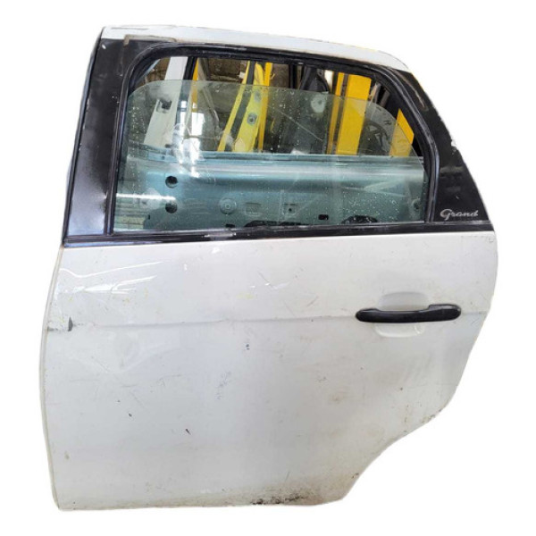 Porta Traseira Esquerda Fiat Grand Siena 2013/2021 Traseira Direita Branco