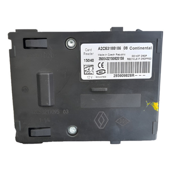 Leitor Cartão Renault Fluence 2.0 2015 Á 2016 A2c53185186