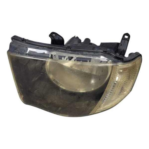 Farol Esquerdo Mitsubishi L200 Triton 2008 2013 Com Detalhes Esquerdo/motorista