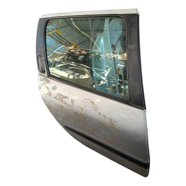 Porta Traseira Dir. Peugeot 206 207 Escapade 03/09 Detalhe Traseira Direita Cinza