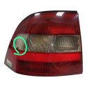 Lanterna Esquerda Traseira Chevrolet Vectra 1999 Esquerdo/motorista Vermelho