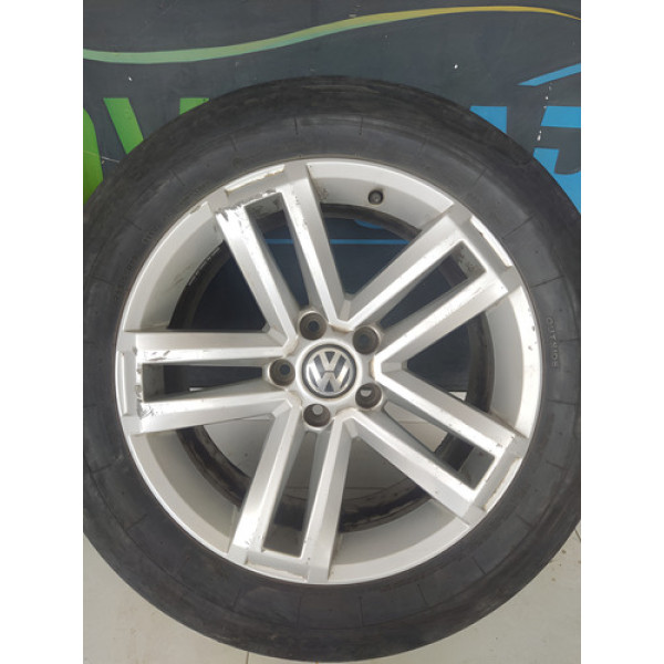 Jogo De Rodas Volkswagen Amarok Aro 19 Sem Pneus  Cinza