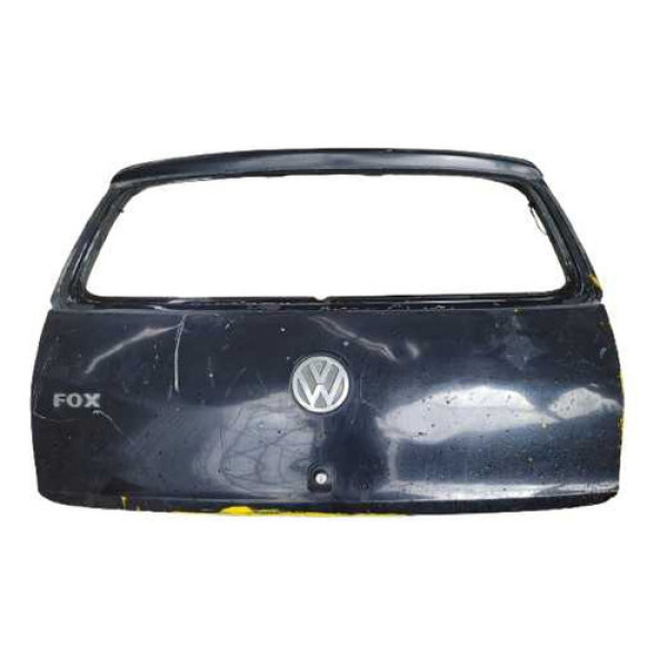 Tampa Traseira Volkswagen Fox 1.0 8v  2009 Com Detalhes Preto
