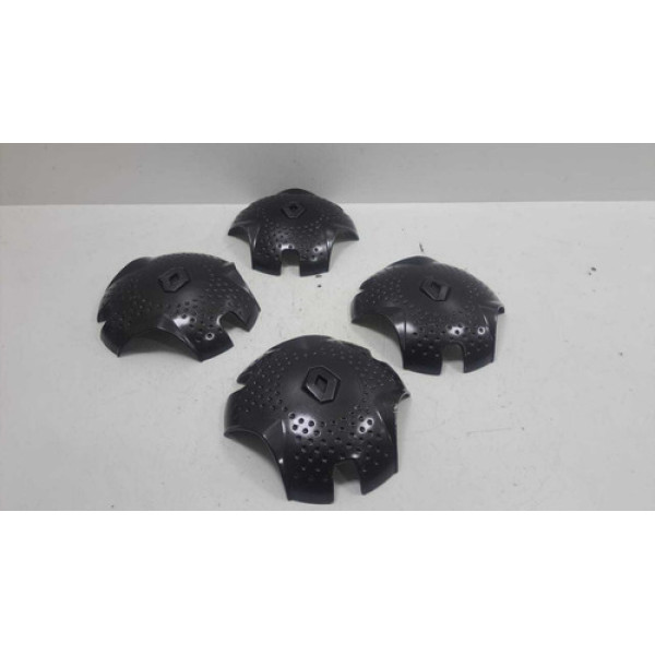 Jogo Calota Central Renault Clio 2002 2003 Com Detalhe