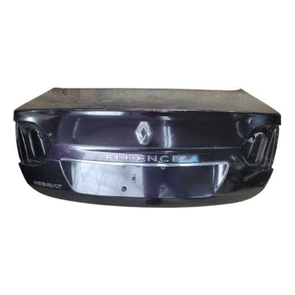 Tampa Traseira Renault Fluence 2011 A 2014 Vinho Vinho