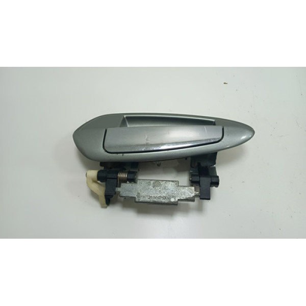 Maçaneta Externa Traseira Esquerda Fiat Punto 2008 Á 2013 Cinza Traseira