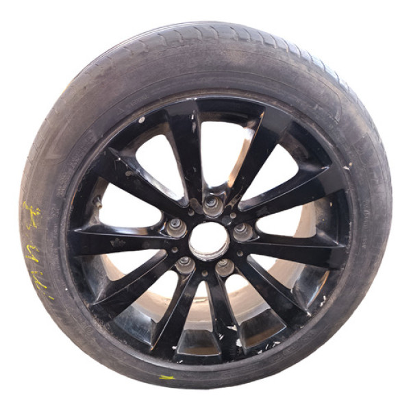 Jogo De Rodas Aro 17 Bmw 335 5x120 R54 Kr Cor Preta Diamante Preta Diamante