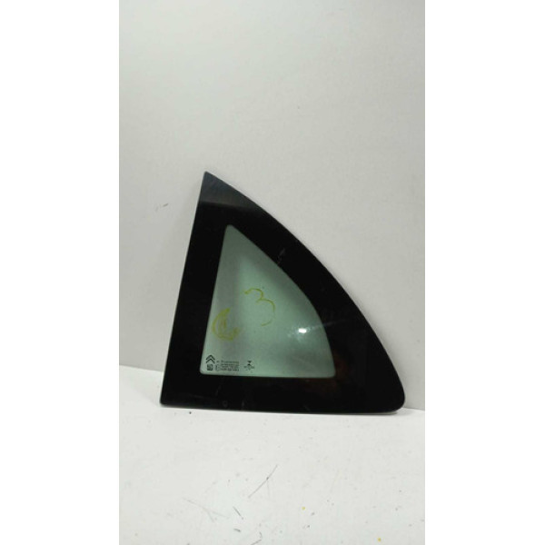 Vidro Fixo Traseiro Esquerdo Citroen C3 2013 Á 2014