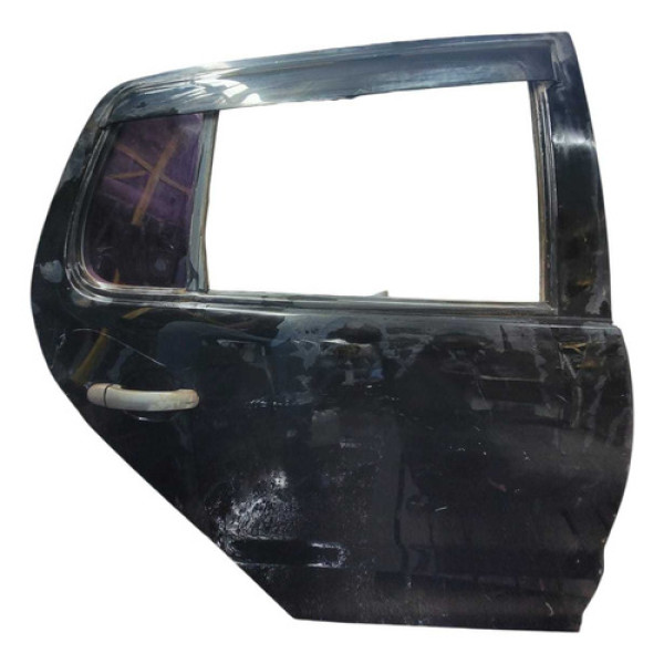 Porta Traseira Direita Volkswagen Crossfox 2014 Traseira Direita Preto