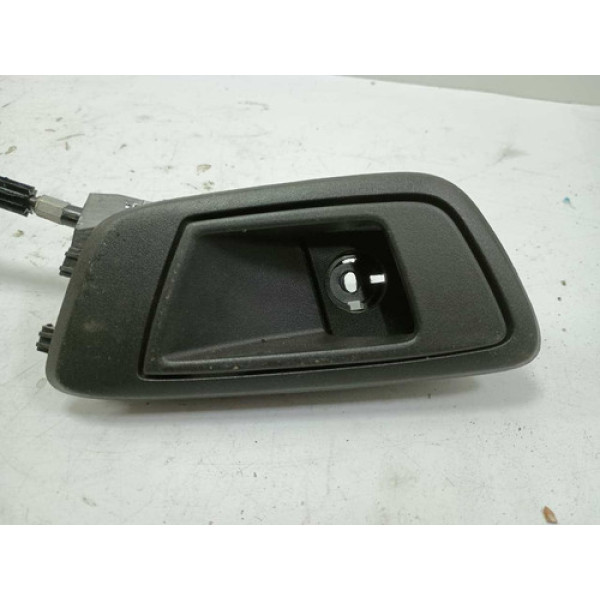 Maçaneta Interna Traseira Direita Ford New Fiesta Sedan 2013 Preto Traseira