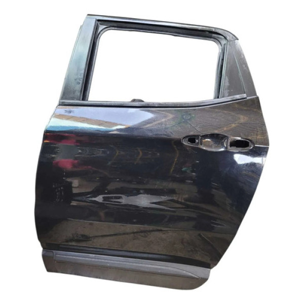 Porta Traseira Esquerda Fiat Toro 2022 Á 2024 Traseira Esquerda Preto