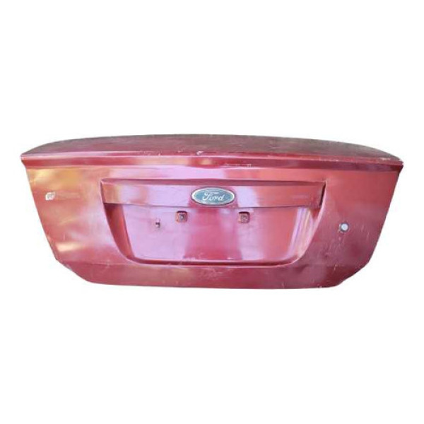 Tampa Traseira Ford Fiesta Sedan 2008/2013 Vermelha